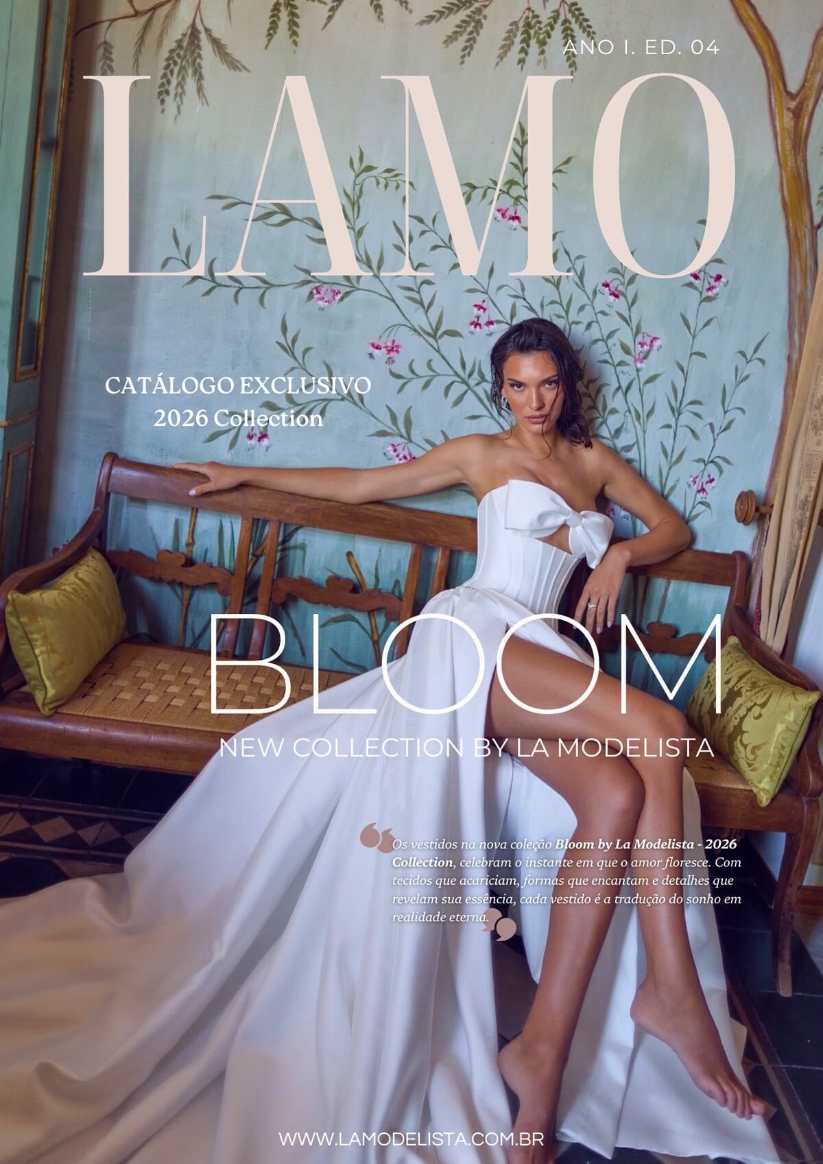 Vestido de noiva Coleção Bloom — La Modelista, atelier de noivas no Rio de Janeiro