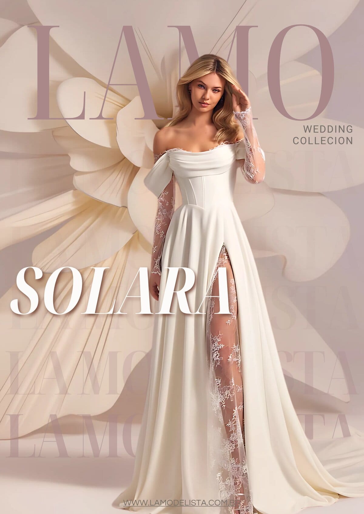 Vestido de noiva Coleção Solara — La Modelista, atelier de noivas no Rio de Janeiro