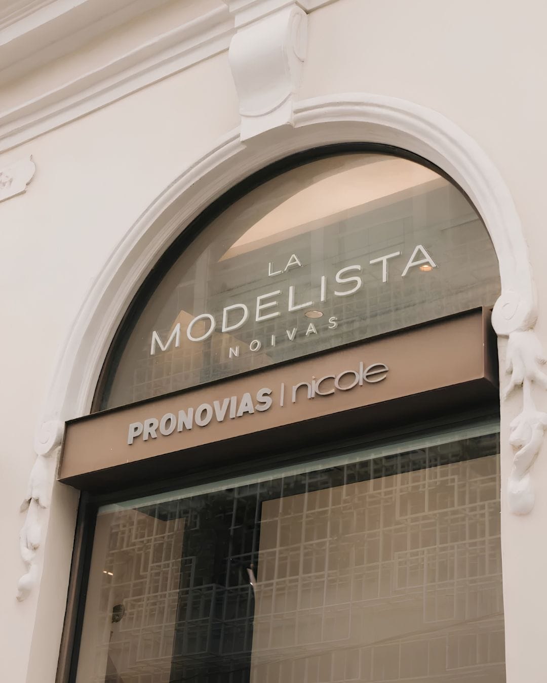 Fachada do atelier La Modelista em Botafogo, Rio de Janeiro